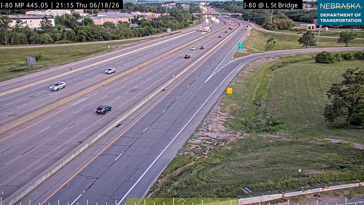 I-80: L Street in Omaha