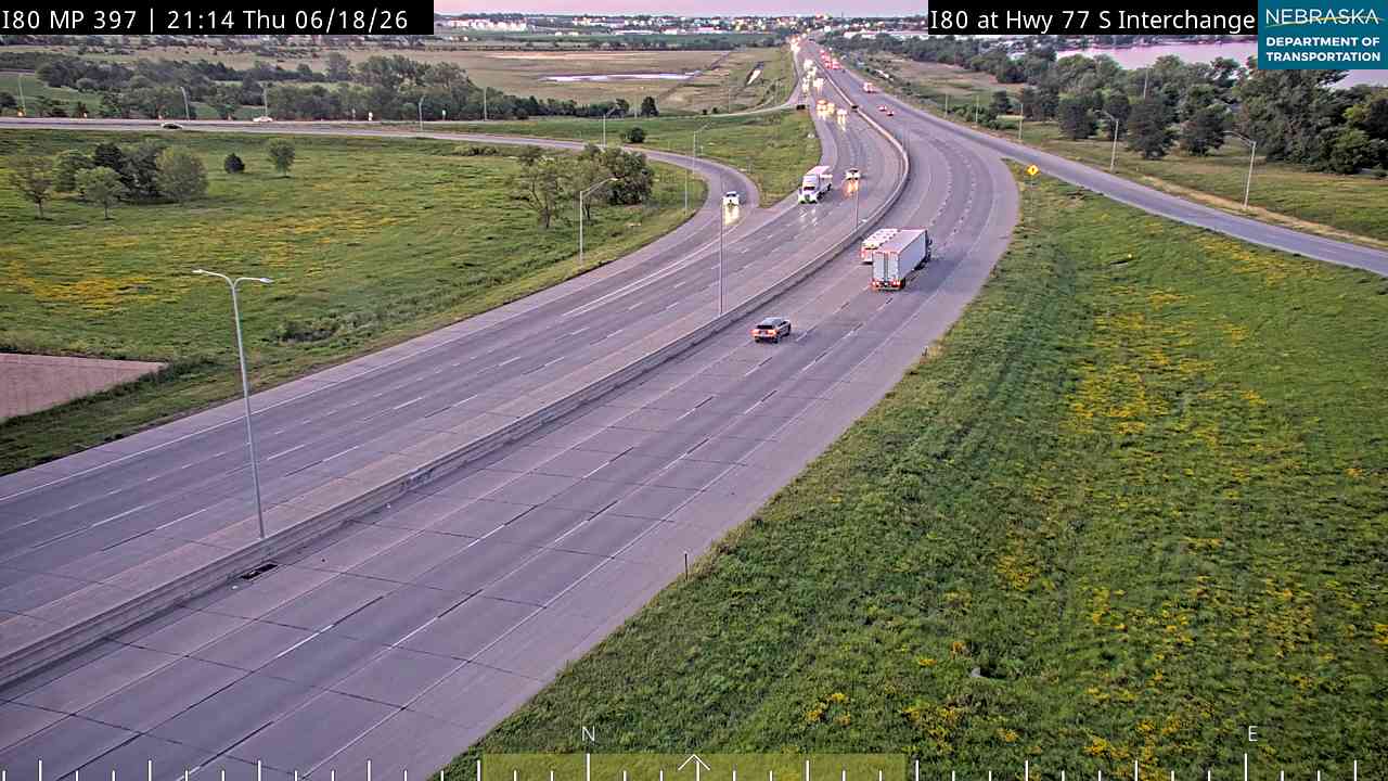 I-80: US 77 South Exit in Lincoln