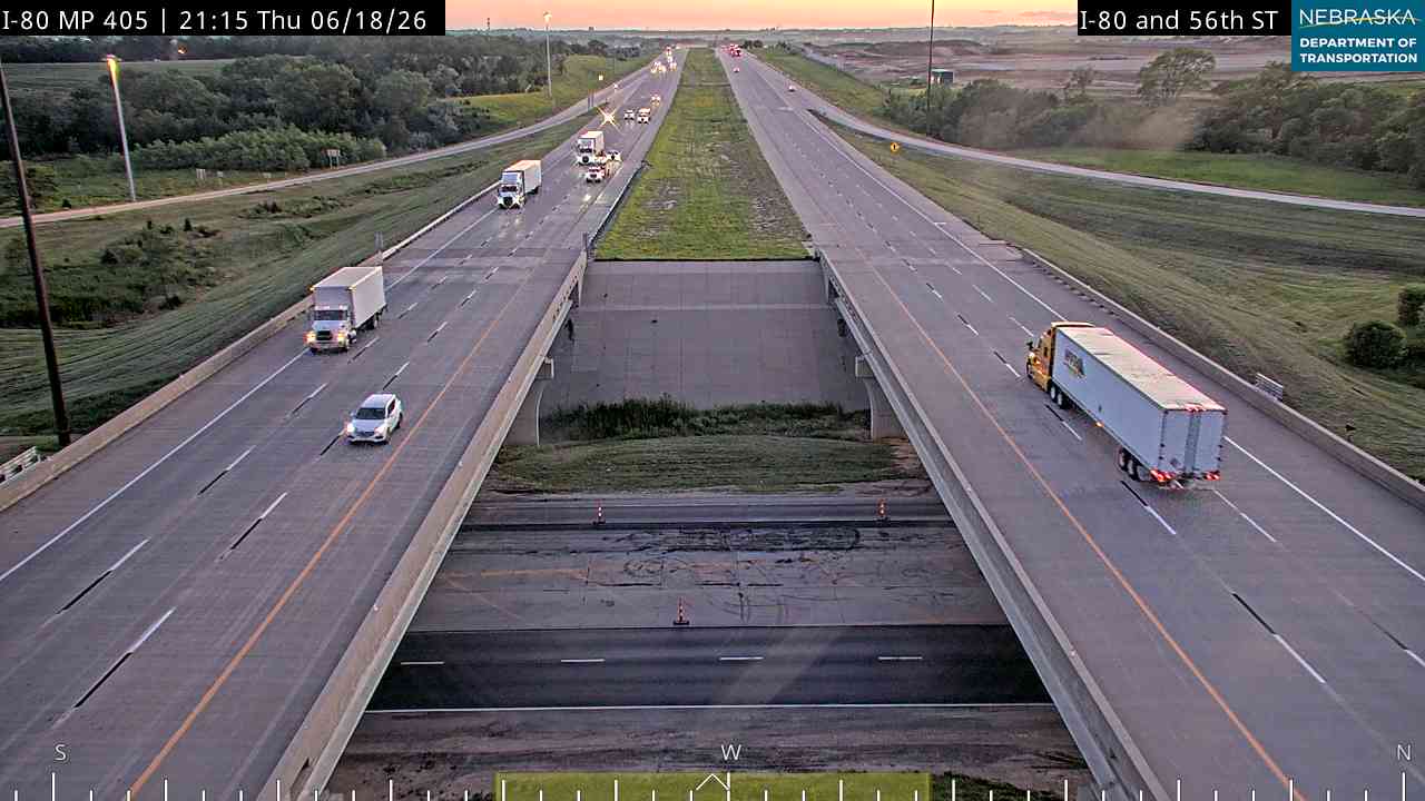 I-80: N Jct 77 at Lincoln