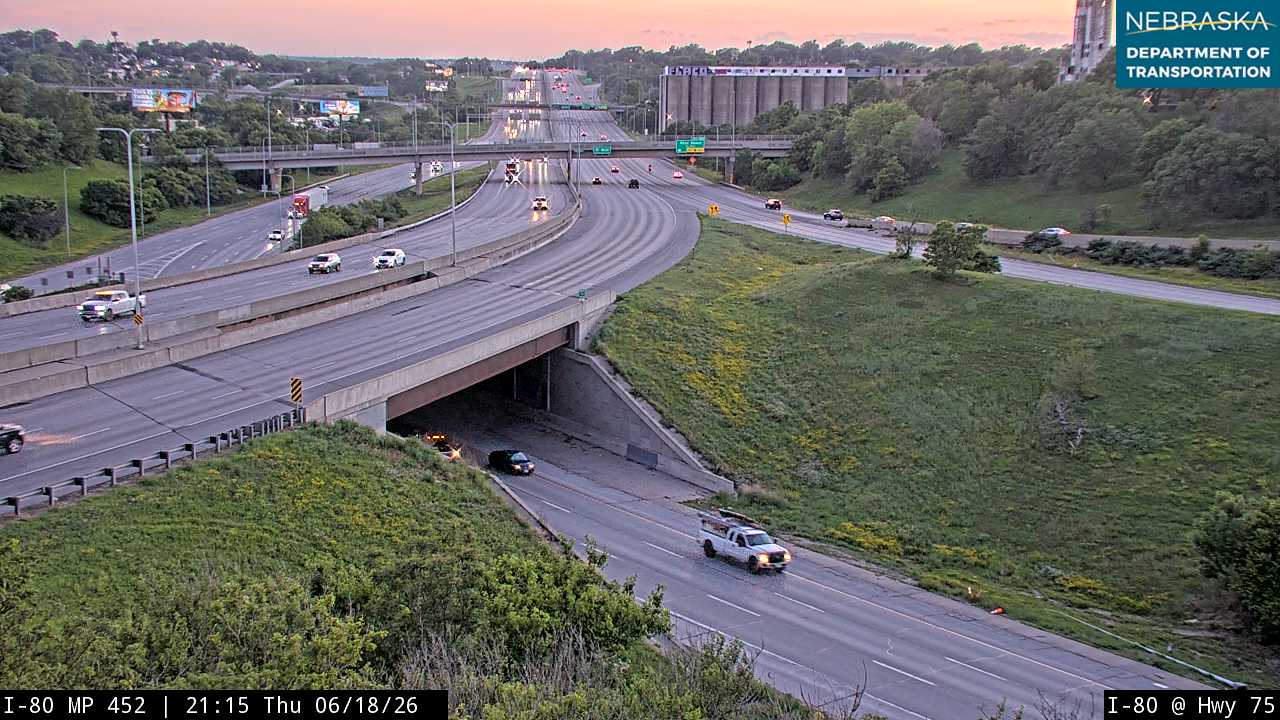 I-80: Hwy 75 in Omaha