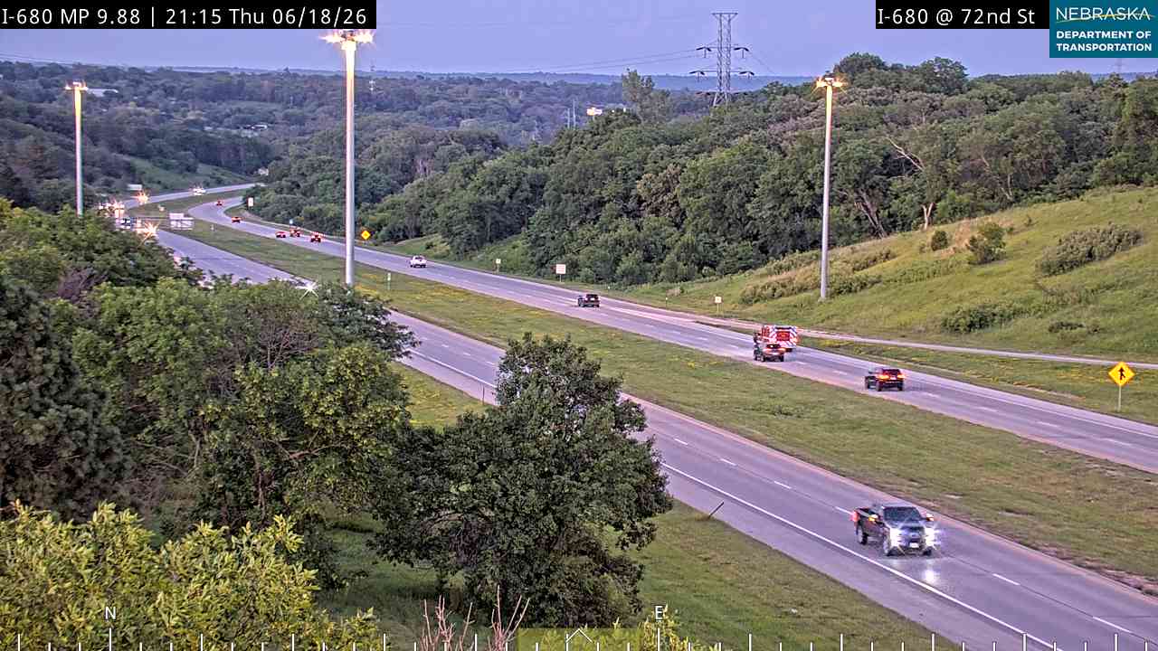 I-680: I-680 at 72nd St