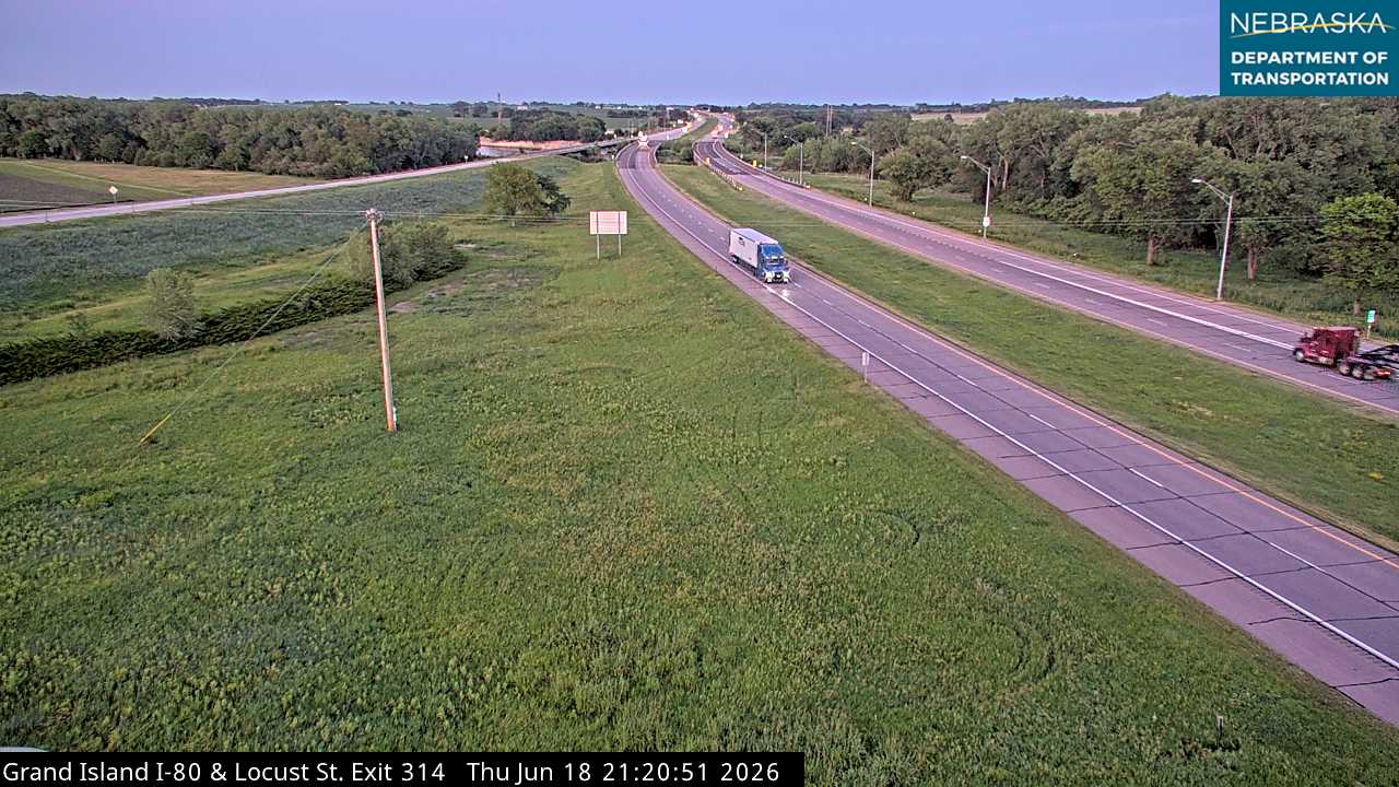 I-80: Grand Island Locust St Exit 